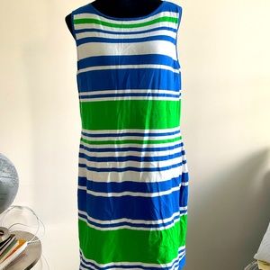 Great color block dress